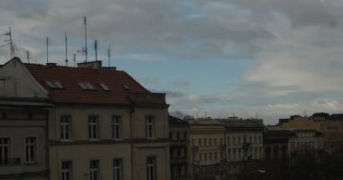 Eski kasaba timelapse Doğu Avrupa wroclaw