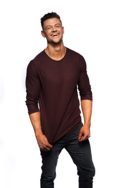 genç adam portresi moda