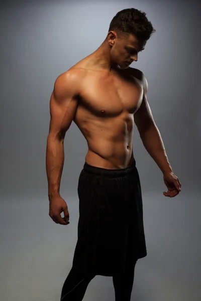 Male fitness model — Stock Photo, Image