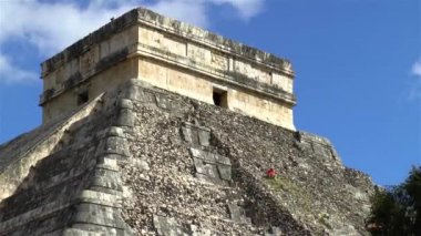 Kukulcan Tapınağı (El Castillo, The Castle), Chichen Itza, Meksika.