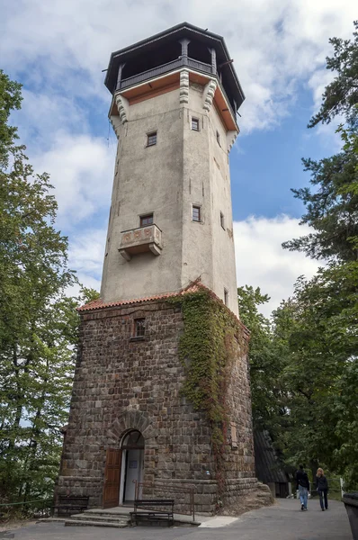 Karlovy vary uitkijktoren. — Stockfoto