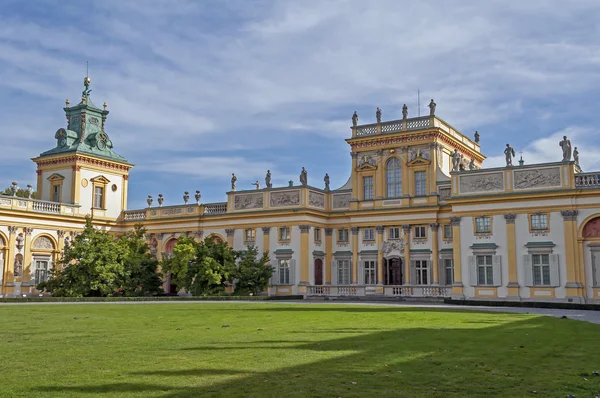 Wilanow Sarayı, Varşova, Polonya. — Stok fotoğraf