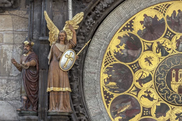 Astronomical clock calendar. — Stock Photo, Image