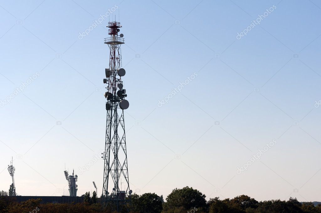 Cellular tower.