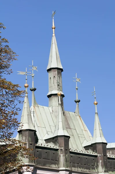 Středověký hrad. — Stock fotografie