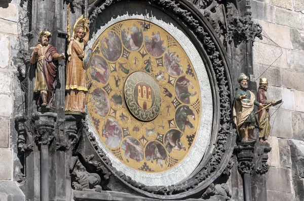 Astronomical clock calendar. — Stock Photo, Image