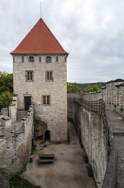 Middeleeuws kasteel. — Stockfoto