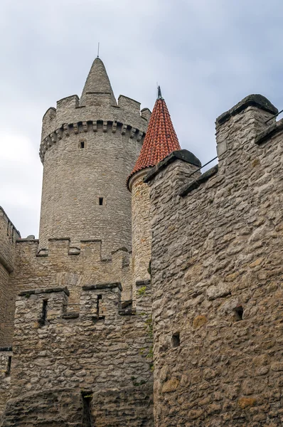 Torre medievale del castello. — Foto Stock