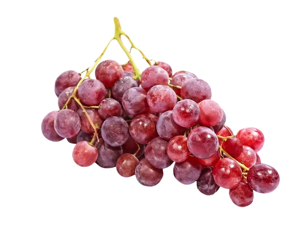 Fresh pink grape.Isolated. — Stock Photo, Image