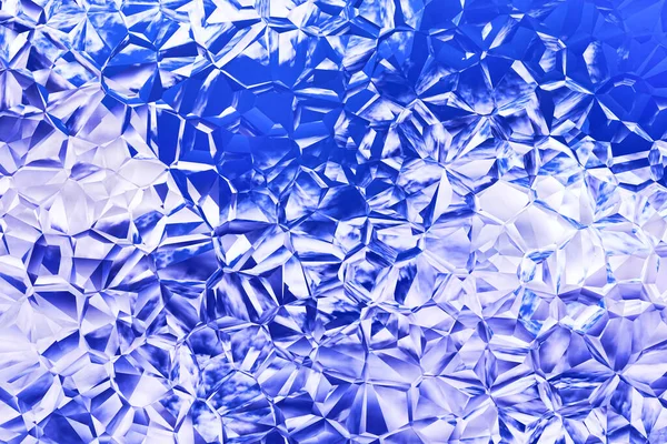 Blå Mosaik Mönster Som Abstrakt Bakgrund Futuristisk Bakgrunddigitalt Genererad Bild — Stockfoto