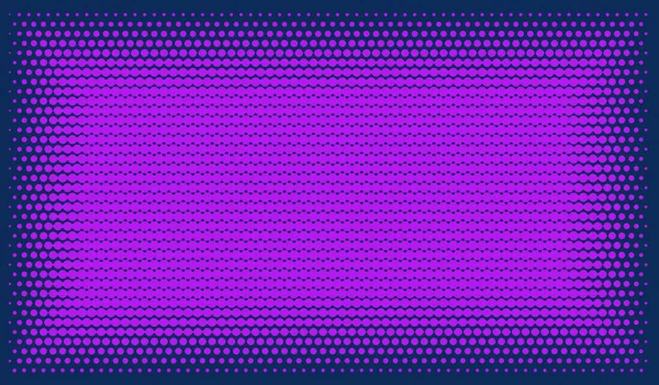 Lilac Abstraktní Futuristický Polotónní Vzorec Komické Pozadí Tečkované Pozadí Kruhy — Stock fotografie