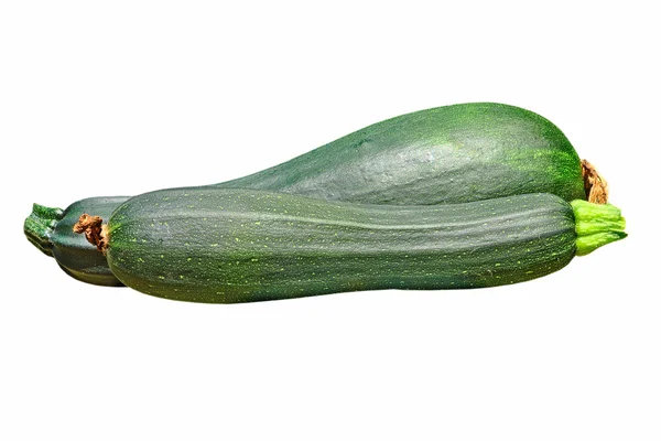 Zucchini vegetable taken closeup.Isolated. — Stock Photo, Image