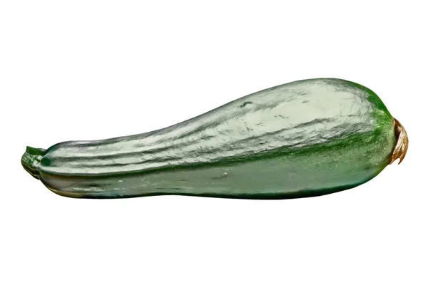 Courgette plantaardige geïsoleerd op een witte achtergrond. Digitaal geslachten — Stockfoto