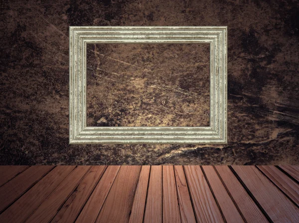 Grunge fondo abstracto con marco de imagen . — Foto de Stock