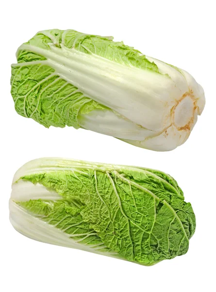 Verde beijing cabbage.Isolated . — Fotografia de Stock