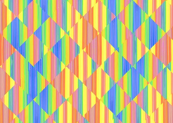 Разноцветный абстрактный полосатый и квадратный фон . — стоковое фото