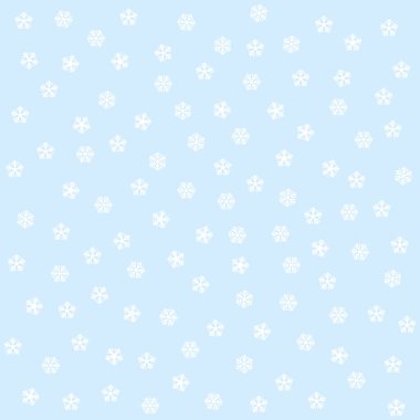 Noel kış pazarlama duvar kağıdı ve düşen kar taneleri. Vektörsüz desen.