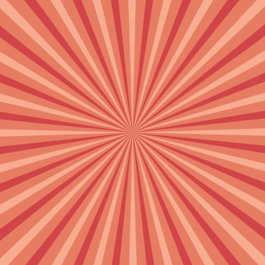 Güzel, eski, kırmızı güneş patlaması ticari arka plan. Vektör pazarlama arkaplanı.