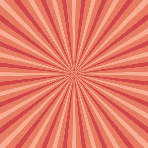 Прекрасний Старий Червоний Сонячний Спалах Комерційного Фону Векторний Маркетинговий Фон — стоковий вектор