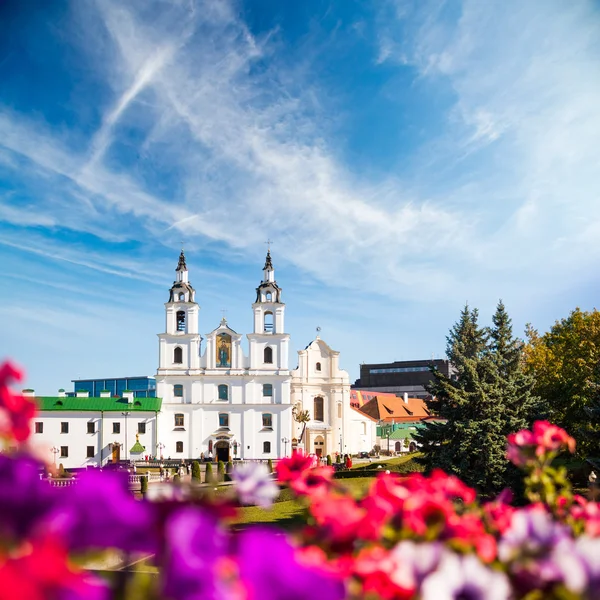 Szent Lelke székesegyháztól. Minsk, Fehéroroszország — Stock Fotó