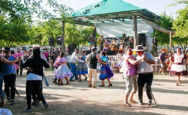 Folklorik Şili kırsal