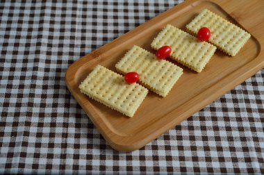 Soda bisküvi arka plan