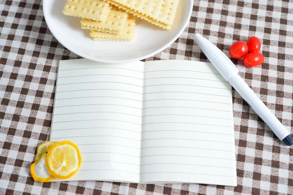 Soda kex bakgrund — Stockfoto