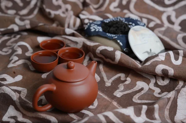 Китайский цишкин чайник — стоковое фото