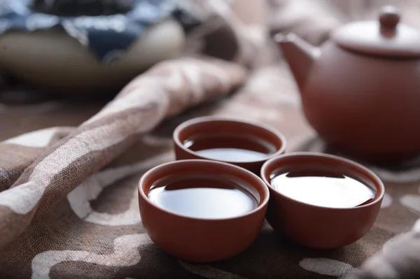 Chá de zisha chinês — Fotografia de Stock