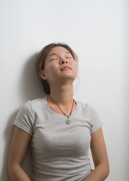 Asijská dívka portrét Stock Fotografie