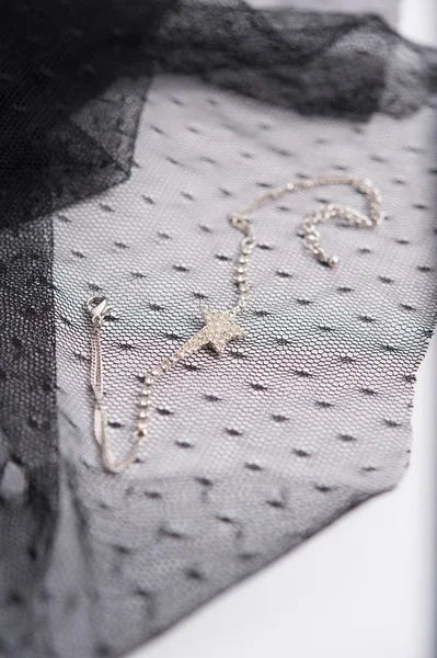Star-shaped necklace — Stock Photo, Image