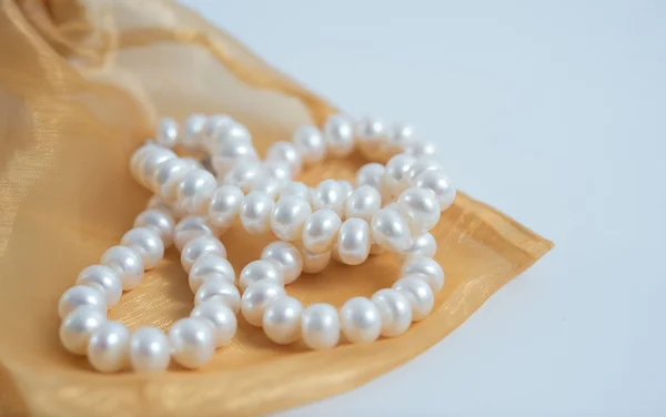 La collana di perle — Foto Stock
