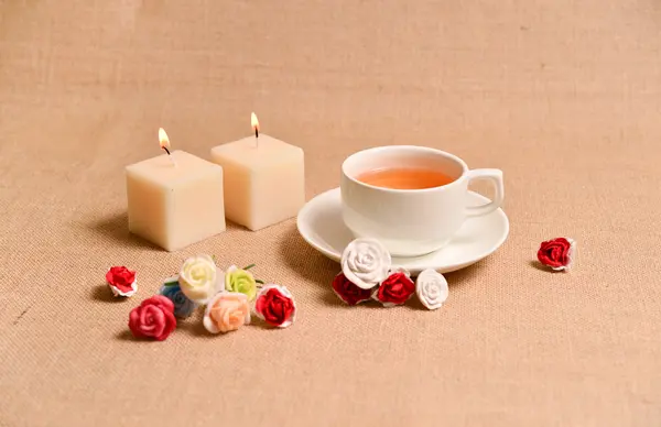 Tea background — Stock Photo, Image