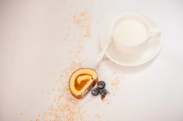 Frukost bakgrund — Stockfoto