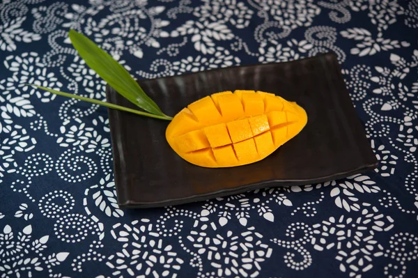 Mango efterrätt — Stockfoto