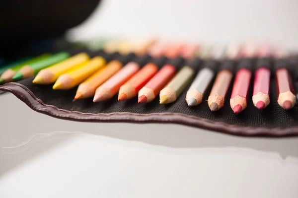 A set of color pencils — Stock Photo, Image