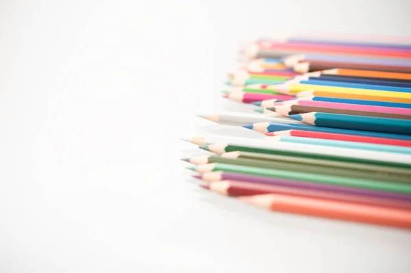 A set of color pencils — Stock Photo, Image