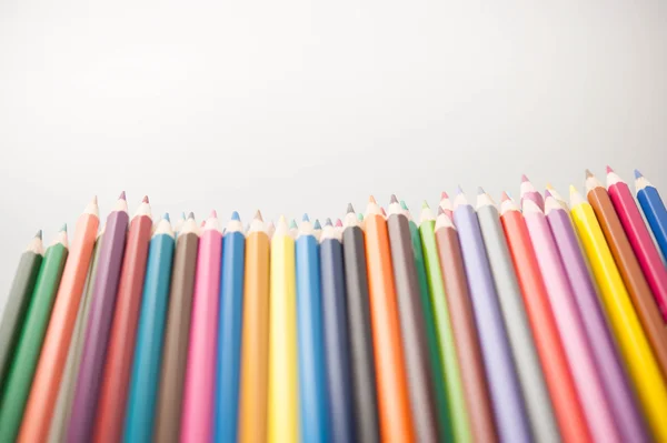 A set of color pencils — Stock Photo, Image
