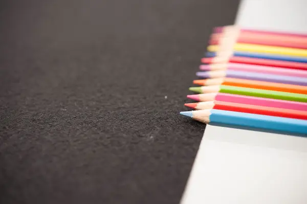 A set of color pencils — Stock Photo, Image