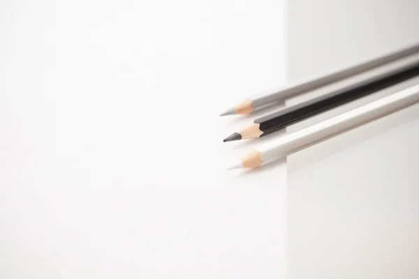 Three pencils — Stock Photo, Image