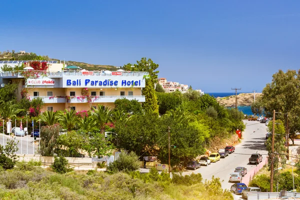 Bali Paradise Hotel, Village Bali, Rethymno, Creta, Grecia — Foto de Stock