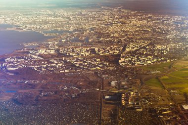 Panorama St-Petersburg, havadan görünümü, Rusya Federasyonu