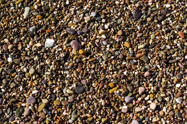 Sea pebbles texture, stone background — Stock Photo, Image