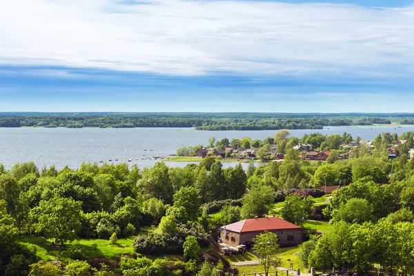 Vyborg şehir manzaraları, Saint-Petersburg, Rusya Federasyonu — Stok fotoğraf