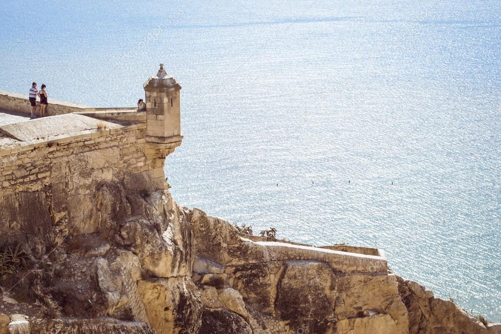 the fortress of Santa Barbara, Alicante, Spain