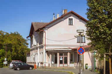 Tren istasyonu Kutna Hora içilen