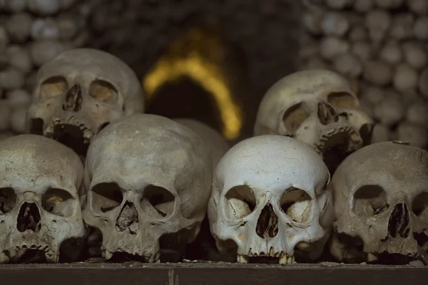 The ossuary in Sedlec Kostnice, Kutna Hora, Czech Republic — Stock Photo, Image
