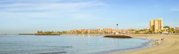 Tenerife Španělsko Ledna 2013 Playa Las Vistas Los Cristianos Tenerife — Stock fotografie