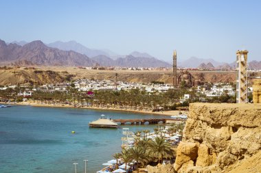 Şubat gün sahilde Sharm El Sheikh
