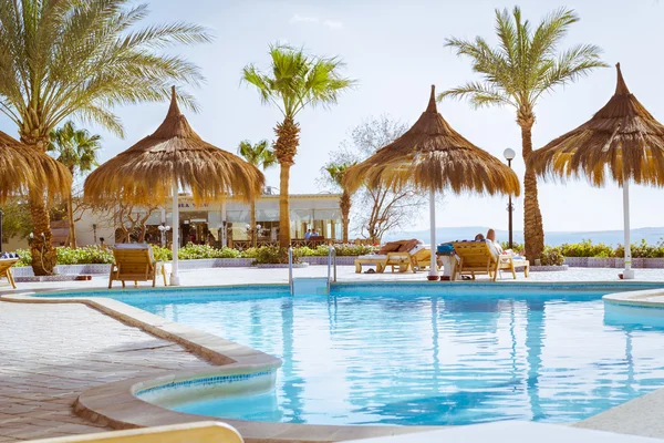 Şubat gün sahilde Sharm El Sheikh